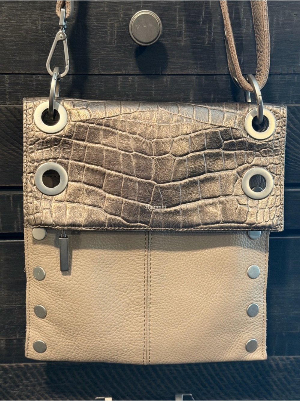 Hammitt Shoulder/Crossbody Bag. Reversible. Med Montana. Rare great condition
